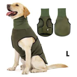 ⭐️【Local warehouse+COD】⭐Dog Anxiety Relief Coat2-in-1Calming Anxiety Jacket for Dogs Reflective Dog Anxiety Vest Windproof Elastic Dog Thunder Vest Dog Calming Wrap Soft Dogs Calming Jacket For Anxiety Pet