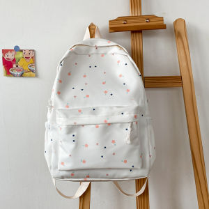Mismi Della Bag Tas Ransel Wanita Flower Korean Stylish School Backpack Perempuan Trendy - 36D