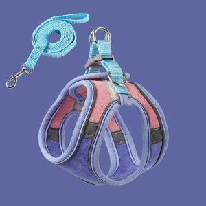 RGFV Dành cho mèo con thỏ Chống rò rỉ Mềm Vest Harness Thoáng khí Có thể điều chỉnh Cat Harness Phụ kiện cho mèo Pets Vest Cat Collar