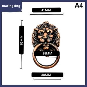 matingting Núm và kéo tay nắm đầu sư tử bằng đồng cổ mới cho tủ quần áo tay nắm cửa Tủ Ngăn Kéo tay nắm cửa
