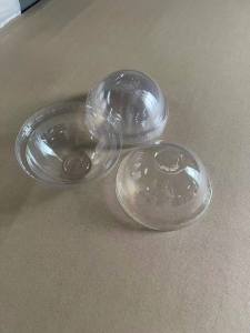 Merkon Dessert Cup Small 50pcs  party cup Yogurt cup Salad and Ice Cream Cup Plastic Cup