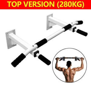 Door wall horizontal bar steel 350KG household Gym Workout Chin up Pull Up Push Up Training Bar Sport Fitness Sit-ups Fitness Equipment Wall Mounted Heavy Duty Pull Up Bar