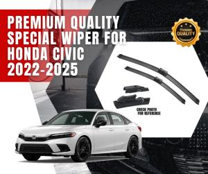 Compatible for HONDA CIVIC 2022-2025 - Premium Quality Special Front Windshield Wiper 2pcs