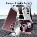 SmartDevil Transparent Phone Case for Samsung Galaxy S23 Ultra Case Samsung Galaxy S24 Ultra S24+ Case S23 S23+ S22 Ultra Case Samsung Galaxy S22 Samsung S21 Ultra Case S10 Plus Case Anti-Fingerprint Clear All-Inclusive Mobile Phone Casing. 
