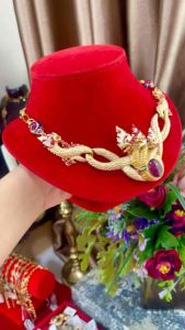 💥 คอพลอยแท้ ทับทิมพญานาค เสริมโชคลาภ บารมี ความมงคล สินค้าผ่านปท้มีใบรับประกันดูแลตลอดการใช้งาน ผ้าอดี ผสมผสม