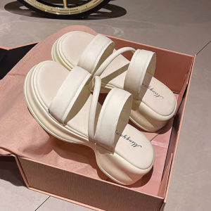 Nddshop ใหม่มาก   รองเท้าแตะสวม นิ่มใส่สบาย ดีเทลสายไขว้ ใส่แล้วเท้าดูสวยขึ้น มีให้เลือก 3 สี สวยทุกสี ราคาดี รีบตำกันด่วนนนน