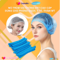 [BÁN SỈ] Combo 500 Mũ trùm đầu bọc tóc con sâu bảo hộ lao động, nón trùm đầu con sâu vải không dệt chống tĩnh điện ESD SafeMall, dùng trong phòng sạch, săm, thẩm mỹ, sản xuất, y tế - Hàng Chính Hãng Safety Mart Official. 