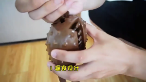 ที่เคี้ยวกาแฟแบบอินเทอร์แอคทีฟเชือกของเล่นลูกบอลใส่อาหารสำหรับการกินช้าทำความสะอาดฟันการกระตุ้นทางจิตใจ