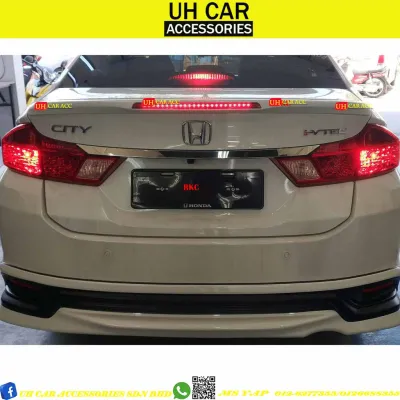 HONDA CITY 2014-2019 GM6 OEM LED ABS SPOILER WITH PAINT