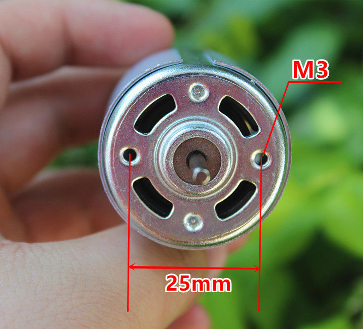 Động cơ điện chổi than 550 DC 7.4v-10,8v-12V-14,4v-16,8V-21V-25v công ...