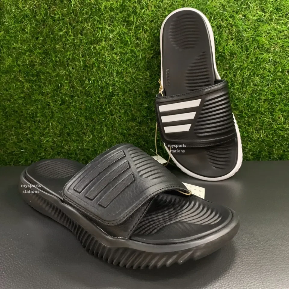 adidas Alphabounce Mens Slides 2 Sandals Slippers GY9416 GY9415 100 Original Ready Stock Lazada