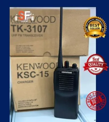 KENWOOD TK-3107 UHF TRANSCEIVER WALKIE TALKIE