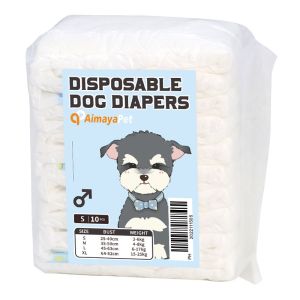 SKISOPGO Disposable Diapers Female Male Puppy Diapers Pet Diaper Dog Belly Wrap Full Wrap Pet Pants