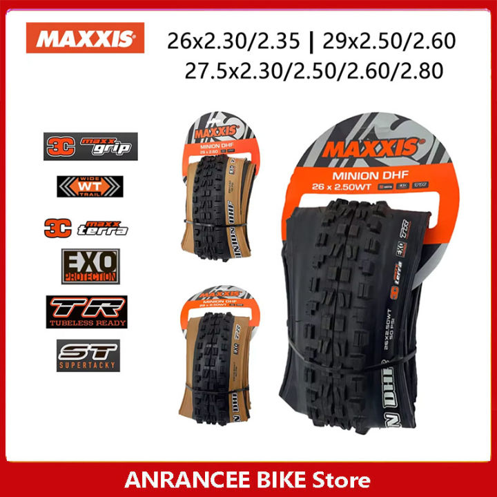 MAXXIS MINION DHF Mountain Downhill Bicycle Tires 26x2.3/2.35/2.5