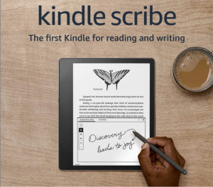 Máy đọc sách Kindle Scribe – Kindle đọc sách & Ghi chú với màn hình 102 inch 300 ppi text-note highlight kèm bút viết cao cấp NEW SEAL