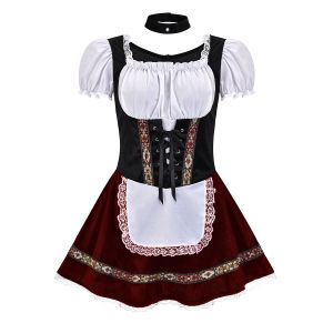 Halloween party costumes and makeup cosplay Costume Stage Wear Performance Outfit Beer Girl Dress