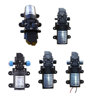 12V 60W High Pressure Micro Diaphragm Pump Electric Car Washer Water Pump Self-priming Pump Car Wash Agricultural Tool