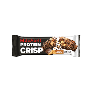 (11.11) Musashi Protein Crisp Bar โปรตีนบาร์กรุบรอบ โปรตีน 20 กรัม
