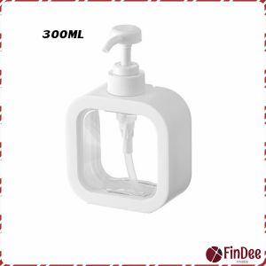 FinDee ขวดปั๊มสบู่เหลว ขวดเปล่า โลชั่น เจลอาบน้ํา 300ml 500ml Bathroom Storage