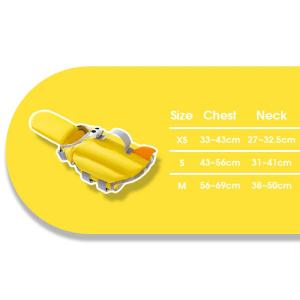 HamshMoc Dog Life Jacket High Buoyancy Neck Float Pad Rescue Handle Dual Protection Reinforced Oxford Fabric Safety D-Ring