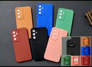 Case untuk Smartphone: Case Redmi Note 12 4G & Case Samsung M21 M30s M31 Softcase Pro Camera Silikon Macaron Full Color 3D