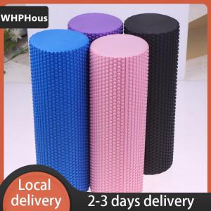 [COD] WHPHous Ship within 24 hours Yoga Roller Round EVA Foam Cylinder Roller For Pilates Exercise Enhanced Home Workouts Diameter 10cm Length 30cm