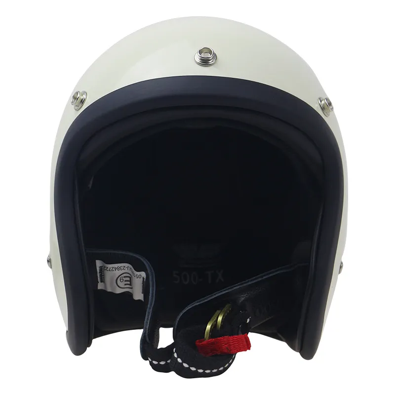 TT&CO 500TX Helmet Japan 3/4 Open Face Helmet FRP Harley Retro