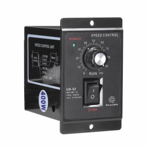 LUXURYLYN Plastic Motor Speed Controller US-52 Model 400W AC220V Speed Regulator Controller High Precision Multifunctional AC Motor Regulator Industrial Applications