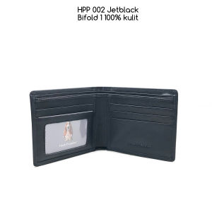 Dompet Pria Hush Puppies 002 Black Bifold series premium quality