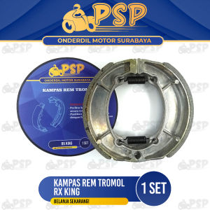 Kampas Rem Tromol RX King - Kanvas Kanvas Brake Shoe Breakshoe Rem Rim Tromol Belakang Yamaha RX K