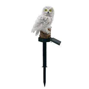 SXH Solar-powered stake lights rabbit-shaped lights resin animal lights outdoor landscape lights courtyard lights garden lights lawn lights