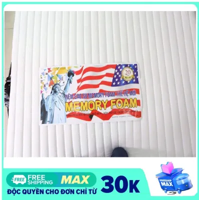 NỆM CAO SU Memory Foam THẮNG LỢI Size 80cm x 2m x 5cm Hàng Cao Cấp