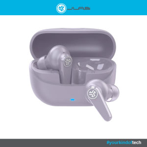 JLAB Go Pods ANC True Wireless Bluetooth Earbuds Hybrid Noise Canceling 26h+ Playtime IP55 Google Fast Pair + Bluetooth Multipoint Clear Calls