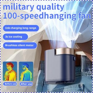 Hanging Fan High-efficiency Refrigeration Small Fan Long Range Standby Time 7 Days Handheld