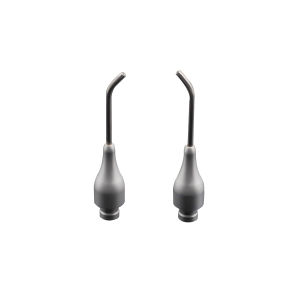 2pcs Dental Sandblasting Nozzle 12.7mm Tip for Teeth Whitening Polishing Stainless Steel Oral Cleaning Tool Dentist Accessory