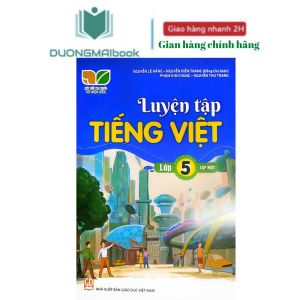 Sách - Luyện tập Tiếng Việt 5 Kết nối tri thức - NXB Giáo dục (có đáp án) - Bán kèm 1 vở ô ly 48 trang