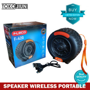 Speaker Bluetooth Fleco F420 Mini Wireless Portable  Baterai Isi Ulang Suara Bagus