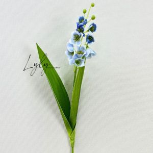 Hoa Linh Lan 9 Bông Bó Hoa Cắm Giỏ Trang Trí Tiệc. Hoa Lụa Decor