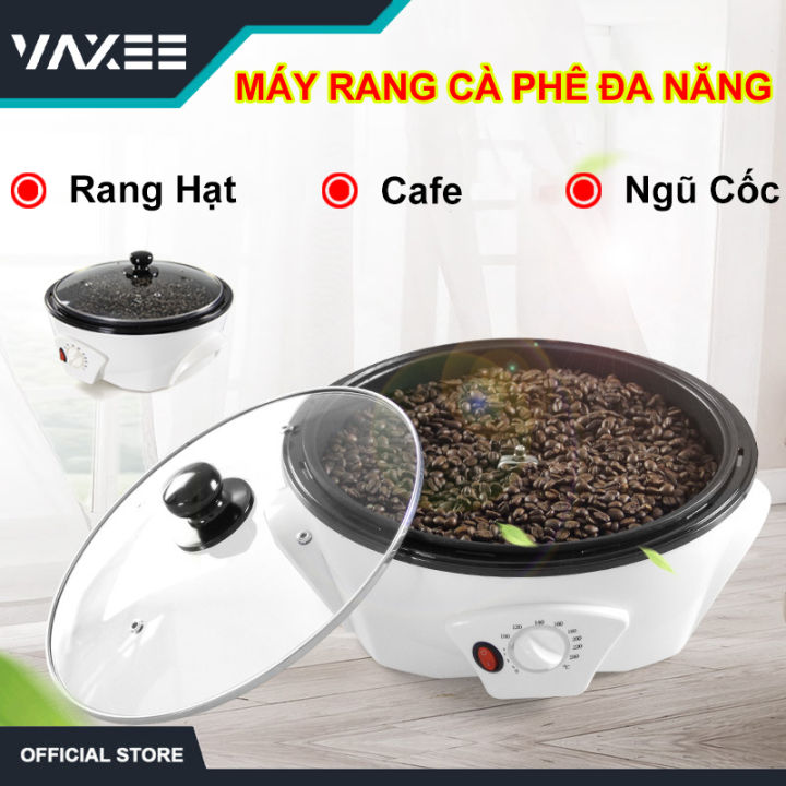 Máy rang cà phê đa năng, Máy rang cafe mini điện tự động công nghệ Nhật ...