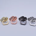 Universal Shiny Rhinestone Love Heart Phone Finger Grip Ring Phone Stand Mount Holder. 