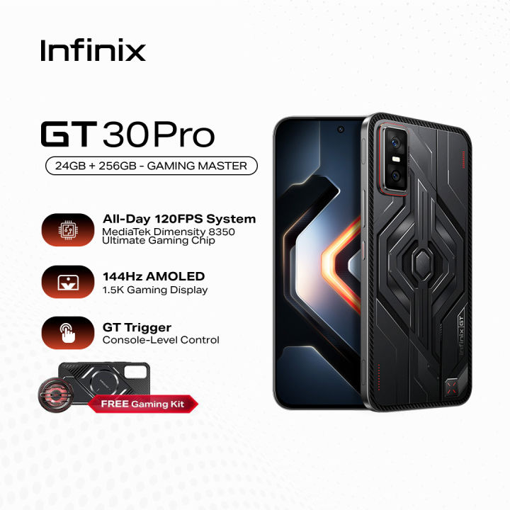 Infinix GT 30 Pro 5G, (up to 24GB [12+256] Gaming Master Edition | All ...