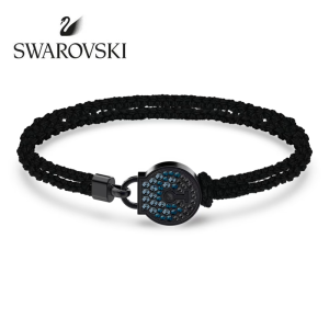 สร้อยข้อมือเพชรสีดำ SWAROVSKI Luxury Togetherness สร้อยข้อมือแฟชั่นสตรีเงินสเตอร์ลิง S925