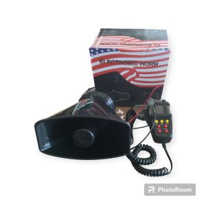 Còi hú bộ đàm 7 giọng dễ lắp đặt có video còi hú bộ đàm 12v 24v