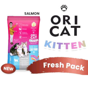 GRAB/GOJEK Ori Cat Kitten Salmon 20KG | Makanan Kucing Kering