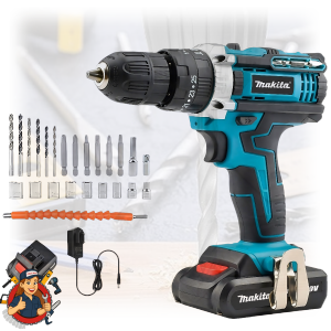 Uiiwell ประแจไฟฟ้า บล็อกไฟฟ้าแรงๆ บล๊อคไฟฟ้า เครื่องขันน็อตไร้สาย บล็อกถอดล้อไฟฟ้า ประแจผลกระทบ บล็อกลมไฟฟ้า เครื่องมือไฟฟ้า ใช้งานง่าย แข็งแรงทนทาน