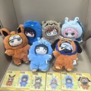toptoyEAKI Naruto Anime Blind Shippuden Cute Animal Party Series Naruto Plush Doll Toy