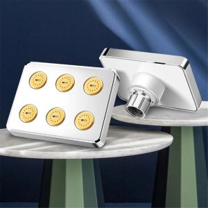 Áp lực cao showerhead tiết kiệm nước Bát sen phun mưa hệ thống vòi hoa sen Bộ phận thay thế 360 độ xoay cho nhà phòng tắm