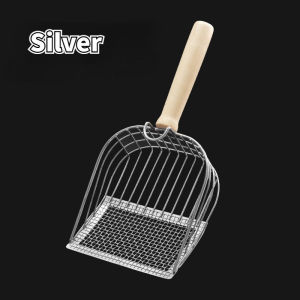 Stainless Steel Cat Litter Scoop Shovel Pet Cleaning Supplies Litter Sand Shovel