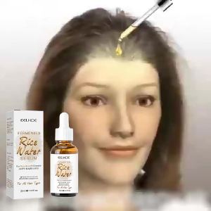 Fermented RiceWater Hair Growth Essence Anti Hair Loss Serum Moisturizing Care Hair Essential Repair Dry Oil Frizzy Damaged