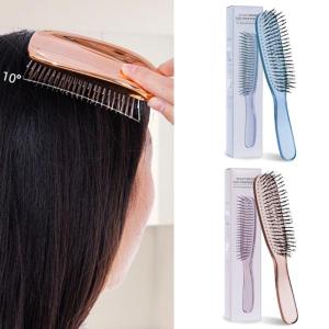 Boar Bristles Hair Brush Detangling Brush for LongCurly or Any Type Hair Wet Dry Hair Brush Hairbrush Detangler Brush